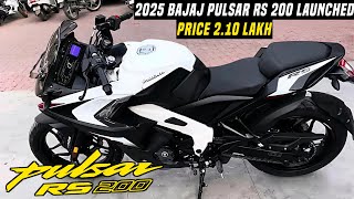 2025 All New Bajaj Pulsar RS 200 Updated Model Launched In India|Price,Features,Design|Bajaj RS200