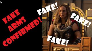 Thor Love And Thunder: Natalie Portman FAKE ARMS CONFIRMED!
