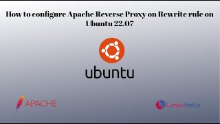 How to configure Apache Reverse Proxy on Rewrite rule on Ubuntu 22.04