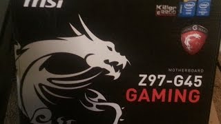 Z97 G45 Gaming Msi  Bios Oc memory e Cpu