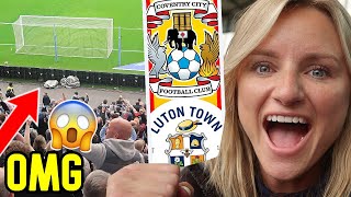 UNREAL 93RD MINUTE GOAL | COVENTRY 3-2 LUTON