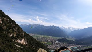 Paragliding Interlaken - Flying at the 50 Years SHV Festival