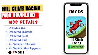 Hill Climb Racing Mod APK | Unlimited Money, Diamond, Fuel & Paint