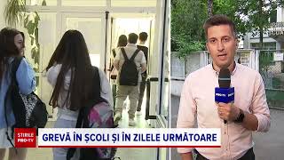 Ce vor profesorii care au început greva generală