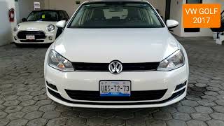 (VENDIDO) Volkswagen Golf 2017 $275,000