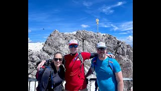 Partnachklamm to Zugspitze Summit Hike June 2024