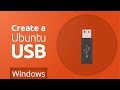 Ubuntu - Create bootable USB (Windows) Ubuntu - Create bootable USB (Windows)