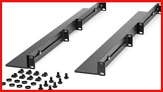 StarTech.com 1U 19 inch Server Rack Rails - 24-36 inch Adjustable Depth - Universal 4 Post Rack - G