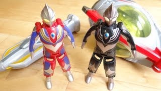 ティガダーク \u0026 ウルトラマンティガ DXギンガスパークとDXエッグスキャナー 音声確認レビュー ウルトラエッグ ウルトラマンギンガ ウルトライブ