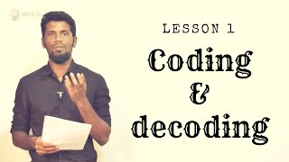 How to solve Coding & decoding within a sec ? | Lesson 1 | (Basics & Tricks) | Mr. Jack
