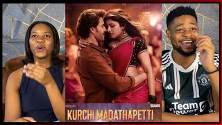African Friends Reacts To Kurchi Madathapetti Full Video Song | Guntur Kaaram | Mahesh Babu |