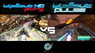 WipEout HD vs WipEout Pulse -  Tech De Ra