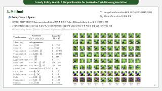 [DS Interface] Greedy Policy Search: A Simple Baseline for Learnable Test-Time Augmentation