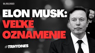 Čo dnes oznámi Elon Musk? | Nadviaže marec na históriu?