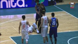 Disqualifying Foul - China v Philippines - FIBA Asia Cup 2017