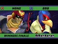 S@X 403 Online Winners Finals - n0ne (Captain Falcon) Vs. BBB (Falco) Smash Melee - SSBM