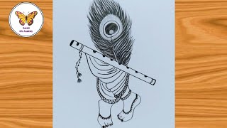 Krishna drawing| Easy drawing for beginners| @karabiartsacademy6921