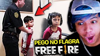 CRIANÇA FOI PEGA JOGANDO FREE FIRE NA ESCOLA E DEU RUIM! (TENTE NAO RIR)