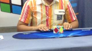 4.33 Official Skewb NR Average-Natthaphat Mahtani [Thailand Championship 2016]