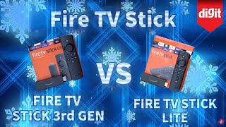 Amazon Fire TV Stick (3rd Gen) vs Amazon Fire TV Stick Lite: The right streaming stick for you