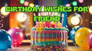 birthday day wishes for friend โ Make Their Special Day Unforgettable!