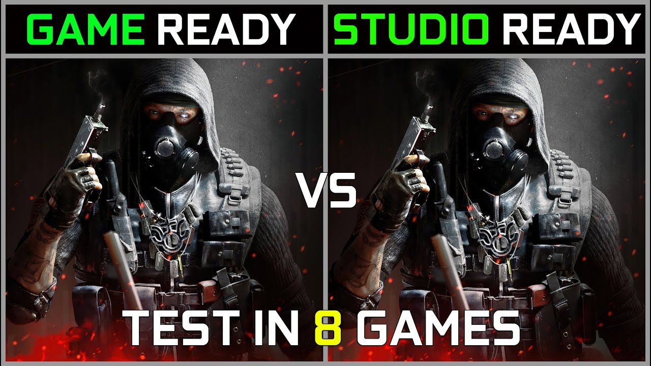 Nvidia Studio Ready Vs Game Ready Driver (461.40) | Gaming Test - YouTube