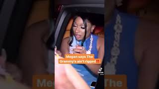 Megan Thee Stallion says Grammys aren’t rigged...2021