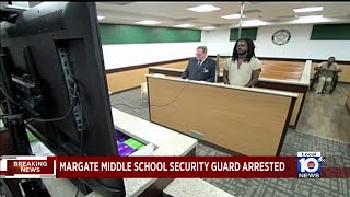 School campus monitor arrested in Broward