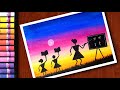 Tribal Empowerment Drawing | Tribal Art | Warli Art