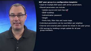 87 BGP Peer Groups