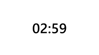 Timer for 2 minutes and 59 seconds