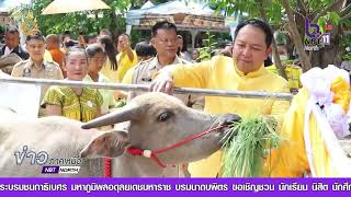 จังหวัดอุทัยธานี จัดพิธีมอบกรรมสิทธิ์และไถ่ชีวิตโค-กระบือเฉลิมพระเกียรติพระบาทสมเด็จพระเจ้าอยู่หัว