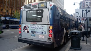 CTTransit 2019 New Flyer XD40 #1949 on the 39 Inbound *FULL RIDE*