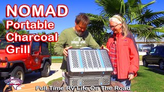 Portable Charcoal Grill Review | NOMAD Grill and Smoker