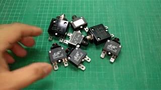 ซ่อมฟิวส์ป้องกันโอเวอร์โหลด (Repire Push Button Thermal Circuit Breaker)