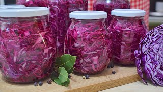 Easy pickled red cabbage recipe