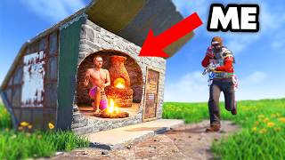 I Lived in an Unraidable Bus Stop Base in Rust