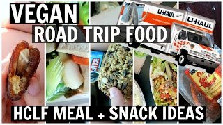 WHAT I ATE ON MY 16+ HOUR ROAD TRIP (VEGAN)
