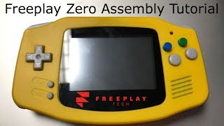 Freeplay Zero [Game Pie Advance] Full Build (GPA HowTo) Assembly Tutorial