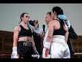 NEW BOXING SERIES III : Alba Sánchez vs Valentina Hristova - boxeo profesional