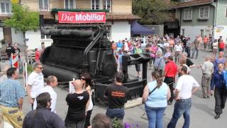 Sulzer Motor 1929 beim Start im Muotathal