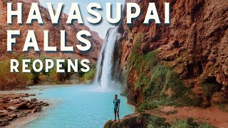 Havasupai Falls Reopens // 4K // Spring 2023