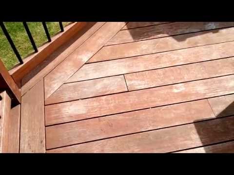 Annual IPE deck Maintenance - Using Oil to rejuvenate IPE Annual IPE deck Maintenance - Using Oil to rejuvenate IPE