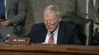 Inhofe Delivers Opening Remarks at SASC Nomination Hearing for Service Assistant Secretaries