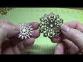 DIY~Gorgeous Layered Snowflake Ornaments! So Easy!