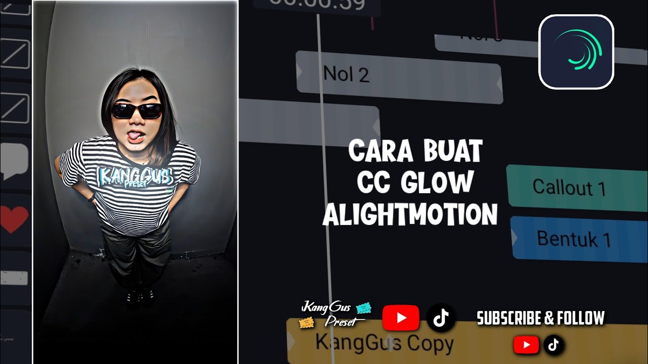 Tutorial Bikin Cc Glow Di Alightmotion Youtube