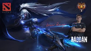 Raddan ( Yatoro ) - Drow Ranger Safelane - MMR Gameplay Rank 1