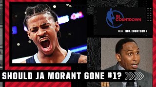 Stephen A. says Ja Morant should have gone #1 over Zion Williamson | NBA Countdown
