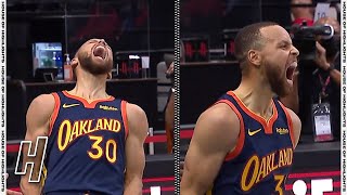 Stephen Curry HYPED after Hitting a Three - Warriors vs Rockets | May 1, 2021 | 2020-21 NBA Season