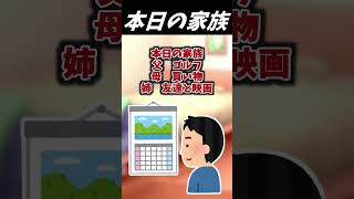 【2ch面白いスレ】本日の家族【ゆっくり解説】 #Shorts